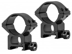 Photo OP164-05.jpg RTI 30mm Mounting Clamps - 21mm Rail - Nut Tightening
