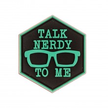 Photo PAT0049 Patch Sentinel Gear TALK NERDY TO ME