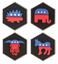 PAT0055-V Pack of 10 random patches Photo PAT0055-V Pack of 10 random patches