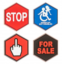 PAT0085-V Pack of 10 random patches Photo PAT0085-V Pack of 10 random patches