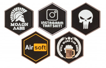 PAT0092-V Pack of 10 random patches Photo PAT0092-V Pack of 10 random patches