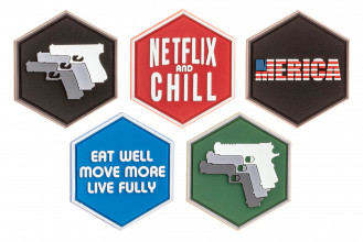 PAT0130-V Pack of 10 random patches Photo PAT0130-V Pack of 10 random patches