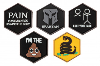 PAT0135-V Pack of 10 random patches Photo PAT0135-V Pack of 10 random patches