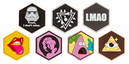 PAT0198-V Pack of 10 random patches Photo PAT0198-V Pack of 10 random patches