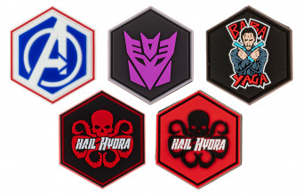 PAT0210-V Pack of 10 random patches Photo PAT0210-V Pack of 10 random patches