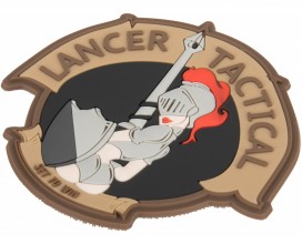PAT0250-1 Lancer Tactical Warrior Patch Photo PAT0250-1 Lancer Tactical Warrior Patch