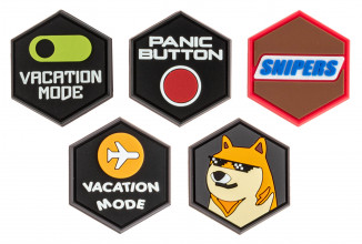 PAT148-V Pack of 10 random patches Photo PAT148-V Pack of 10 random patches