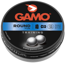 Photo PB210-1-Plombs Round Fun 4,5 mm - GAMO