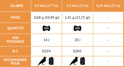 PB241-6-Plombs TS 10 tête pointue 4,5 mm - GAMO Photo PB241-6-Plombs TS 10 tête pointue 4,5 mm - GAMO