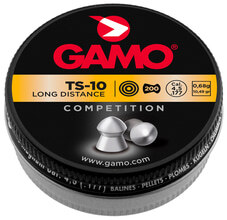 PB241-Plombs TS 10 tête pointue 4,5 mm - GAMO Photo PB241-Plombs TS 10 tête pointue 4,5 mm - GAMO