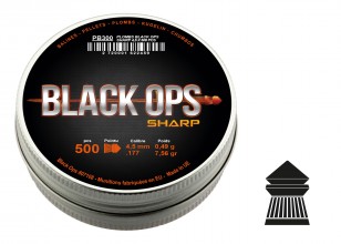 Photo PB300-12 Box of 500 Black Ops Sharp sockets with pointed head cal. 4.5 mm