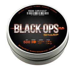 Photo PB300-PLOMBS BLACK OPS TETE POINTUE -  CAL 4.5 boite de 500 (x5)