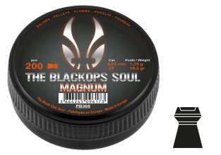 Photo PB305-12 MAGNUM Cal. 22 The Black Ops Soul Pellets