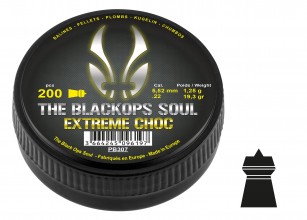 EXTREM CHOC Cal.22 The Black Ops Soul Pellets