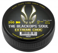 Photo PB307 Plombs The Black Ops Soul EXTREM CHOC Cal. 5,5 mm