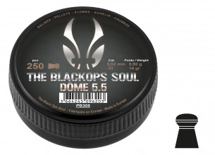 Photo PB308-12 Dome Cal .22 The Black Ops Soul Pellets