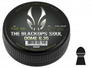 Photo PB309-12 Dome Cal. 25 The Black Ops Soul Pellets