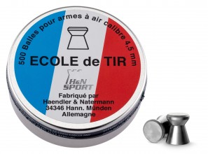 Photo PB310-12 Plombs ''Ecole de tir'' cal. 4,5 mm