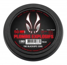 Photo PB338-1 The Black Ops Soul Explosive Pellets with flat head cal. 4.5mm