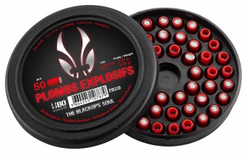 PB338-3 Plombs Explosif The Black Ops Soul à tête plate cal. 4,5 mm Photo PB338-3 Plombs Explosif The Black Ops Soul à tête plate cal. 4,5 mm
