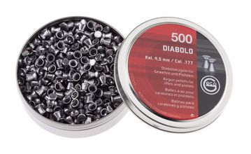 Box of 500 pellets diabolos cal. 4.5 mm