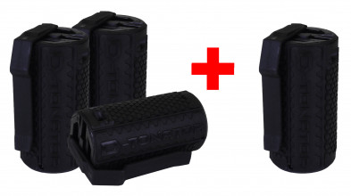 Photo PCKA61409N Pack 3 grenades D-Tonator noire + 1 offerte