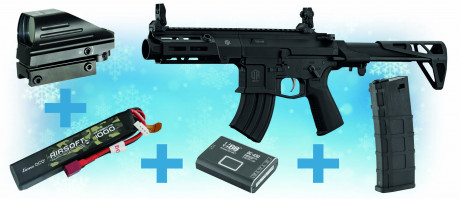 PCKNOEL11.jpg Pack de Noel réplique M923A AEG double eagle + chargeur + red dot + batterie Lipo + chargeur de batterie Photo PCKNOEL11.jpg Pack de Noel réplique M923A AEG double eagle + chargeur + red dot + batterie Lipo + chargeur de batterie
