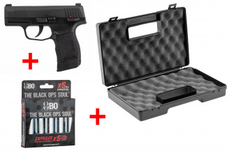 Pack GBB P365 Sig sauer + case + CO2