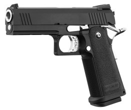 PG1120-03.jpg Réplique GBB hi-capa noir/silver Golden Eagle Photo PG1120-03.jpg Réplique GBB hi-capa noir/silver Golden Eagle