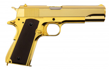 Photo PG1121O-02.jpg GBB 1911 Gold Golden Eagle Replica