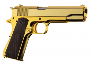 Photo PG1121O-03.jpg GBB 1911 Gold Golden Eagle Replica