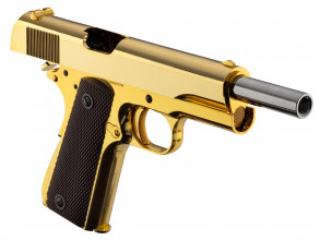 Photo PG1121O-07.jpg GBB 1911 Gold Golden Eagle Replica