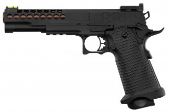 Photo PG1140-01.jpg Golden Eagle Hi-Capa 6 Black GBB Replica