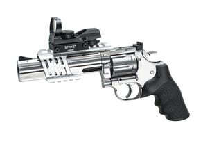 PG1927-1-REPLIQUE REVOLVER DAN WESSON 715 CO2 SILVER 6 POUCES ASG Photo PG1927-1-REPLIQUE REVOLVER DAN WESSON 715 CO2 SILVER 6 POUCES ASG