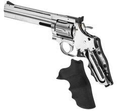 PG1927-4-REPLIQUE REVOLVER DAN WESSON 715 CO2 SILVER 6 POUCES ASG Photo PG1927-4-REPLIQUE REVOLVER DAN WESSON 715 CO2 SILVER 6 POUCES ASG