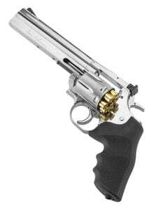 PG1927-5-REPLIQUE REVOLVER DAN WESSON 715 CO2 SILVER 6 POUCES ASG Photo PG1927-5-REPLIQUE REVOLVER DAN WESSON 715 CO2 SILVER 6 POUCES ASG