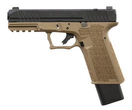 Photo PG1991-05.jpg Réplique pistolet GBB P80 PFS9 Tan Double Eagle