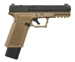 Photo PG1991-06.jpg Réplique pistolet GBB P80 PFS9 Tan Double Eagle