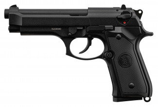 PG2600-04 Réplique airsoft KJ Works M9 full métal noir Photo PG2600-04 Réplique airsoft KJ Works M9 full métal noir