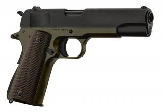 PG2615G-02 Réplique airsoft KJ Works 1911 gaz metal Photo PG2615G-02 Réplique airsoft KJ Works 1911 gaz metal