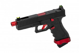 Photo PG3144-1 Réplique GBB VORSK EU7 Tactical Rouge match