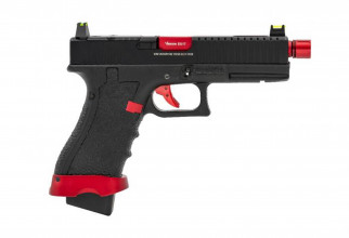 PG3144-2 Réplique GBB VORSK EU7 Tactical Rouge match Photo PG3144-2 Réplique GBB VORSK EU7 Tactical Rouge match