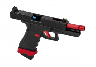PG3144-4 Réplique GBB VORSK EU7 Tactical Rouge match Photo PG3144-4 Réplique GBB VORSK EU7 Tactical Rouge match