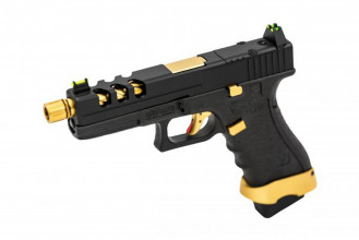 Photo PG3145-1 Réplique GBB VORSK EU7 Tactical Gold match