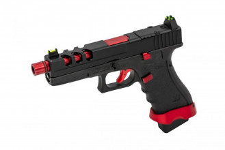 PG3147-1 Réplique GBB VORSK EU7 Vented Rouge match Photo PG3147-1 Réplique GBB VORSK EU7 Vented Rouge match