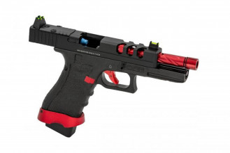 PG3147-3 Réplique GBB VORSK EU7 Vented Rouge match Photo PG3147-3 Réplique GBB VORSK EU7 Vented Rouge match