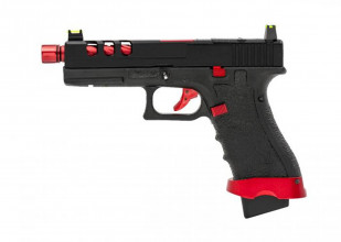 PG3147-4 Réplique GBB VORSK EU7 Vented Rouge match Photo PG3147-4 Réplique GBB VORSK EU7 Vented Rouge match