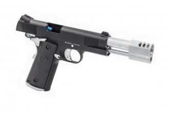 PG3226-3 Réplique GBB gaz VORSK VP-X Noir / Chrome 1,0J Photo PG3226-3 Réplique GBB gaz VORSK VP-X Noir / Chrome 1,0J