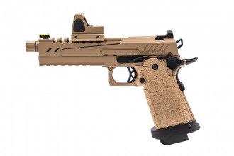 Photo PG3234R-2 GBB Gas Hi-Capa 5.1 SPLIT All Tan 1,0J + BDS red-dot