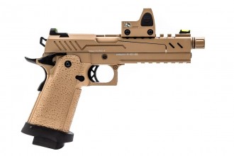 Photo PG3234R-3 GBB Gas Hi-Capa 5.1 SPLIT All Tan 1,0J + BDS red-dot